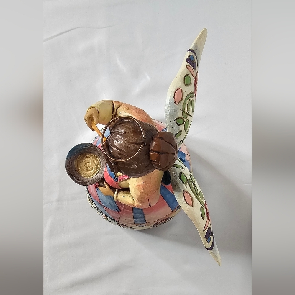 Jim Shore Bless This Kitchen Kitchen Fairy Angel Heartwood Creek With Box - Picture 6 of 14